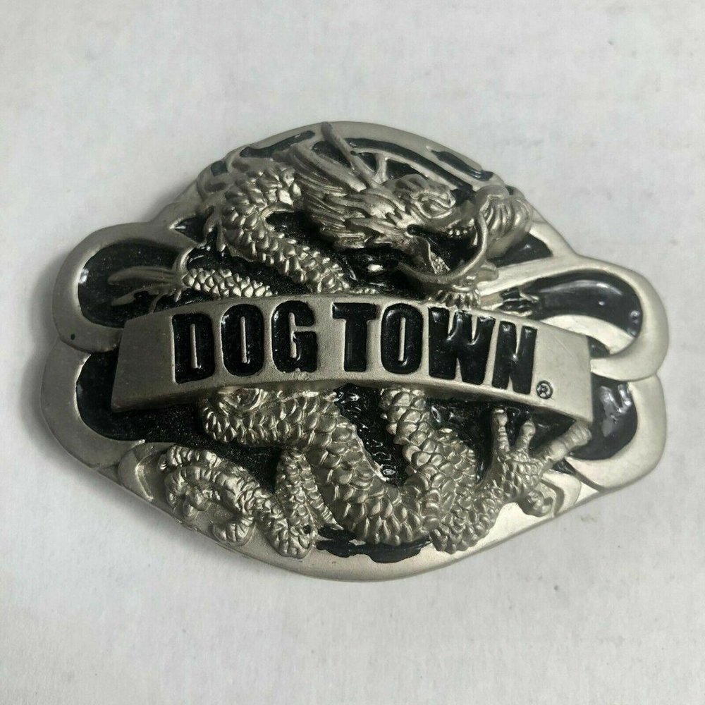 DogTown Dragon Belt Buckle